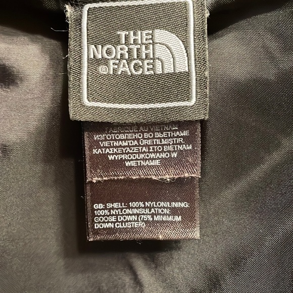 The North-face Women's Jacket Size Small Black Goose Down Blend Warm - Picture 9 of 12